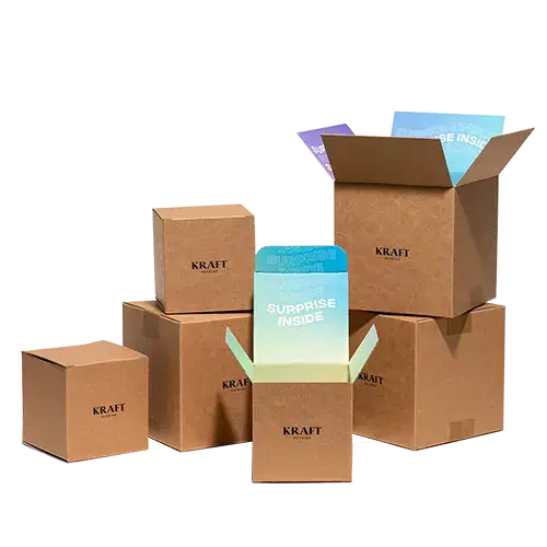 retail corrugated color printed shipping