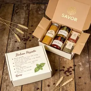 Cream White Gourmet Recipe Mailer Box