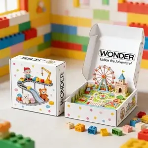 Interactive Toy Factory Mailer Box