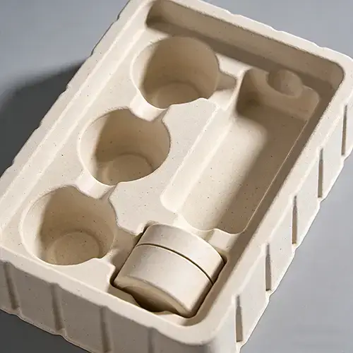 Paper pulp inserts