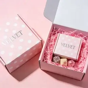 Pastel Pink Gift Box