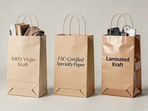 Material Selection and Structural Performance for Custom Paper Bags