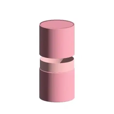 Three pieces paper tube
